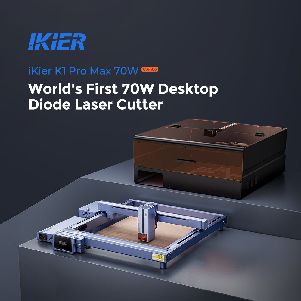 Entdecken Sie den iKier K1 Pro Max 70W: Ein bewährter Favorit beim Lasergravieren und -schneiden