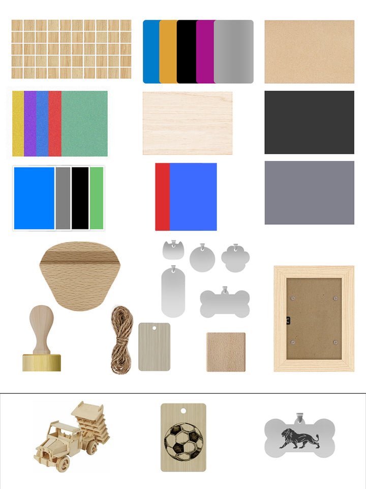 ensemble de matériel laser iKier (195 pièces)