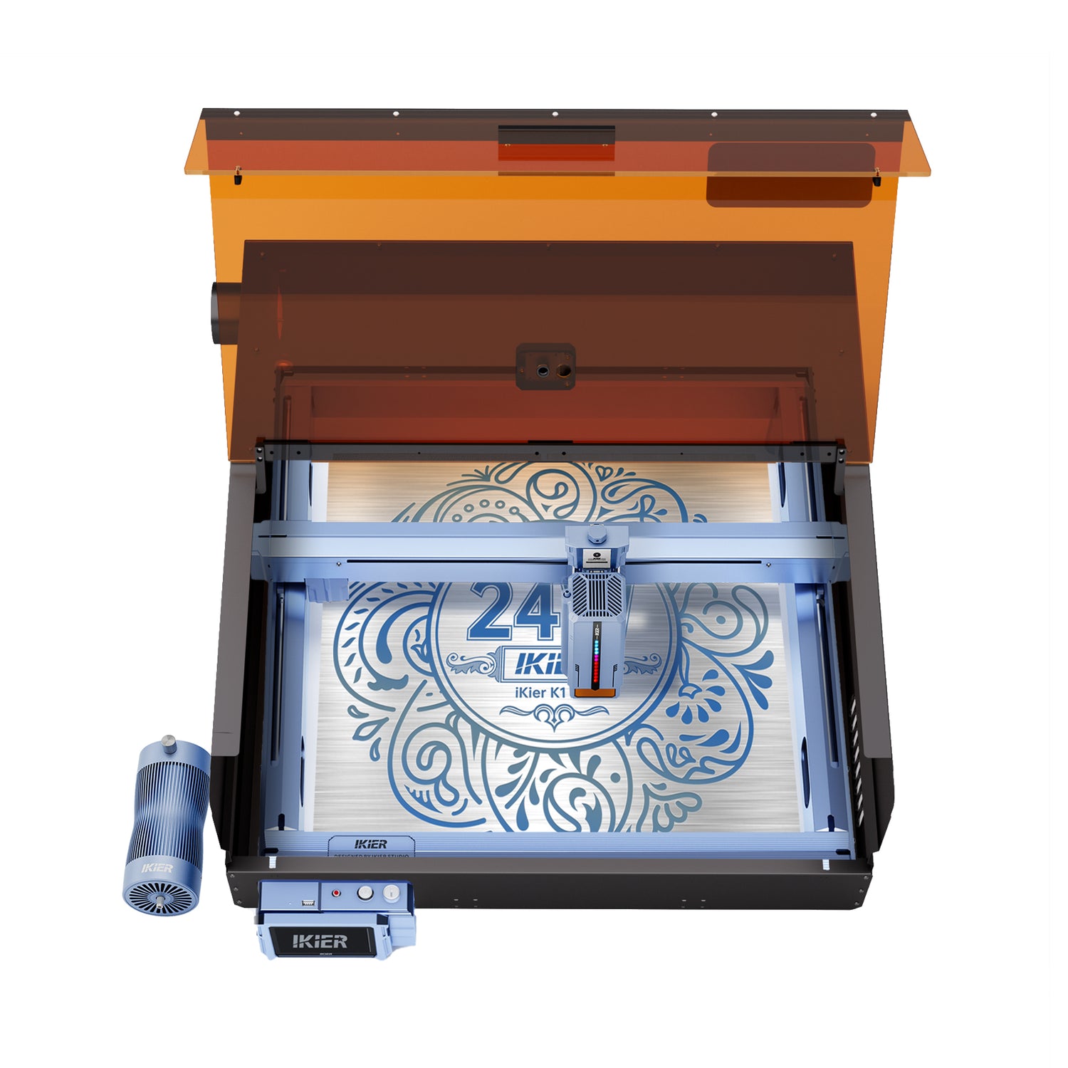 iKier K1 Pro Combo : Machine de gravure et découpe laser 24W
