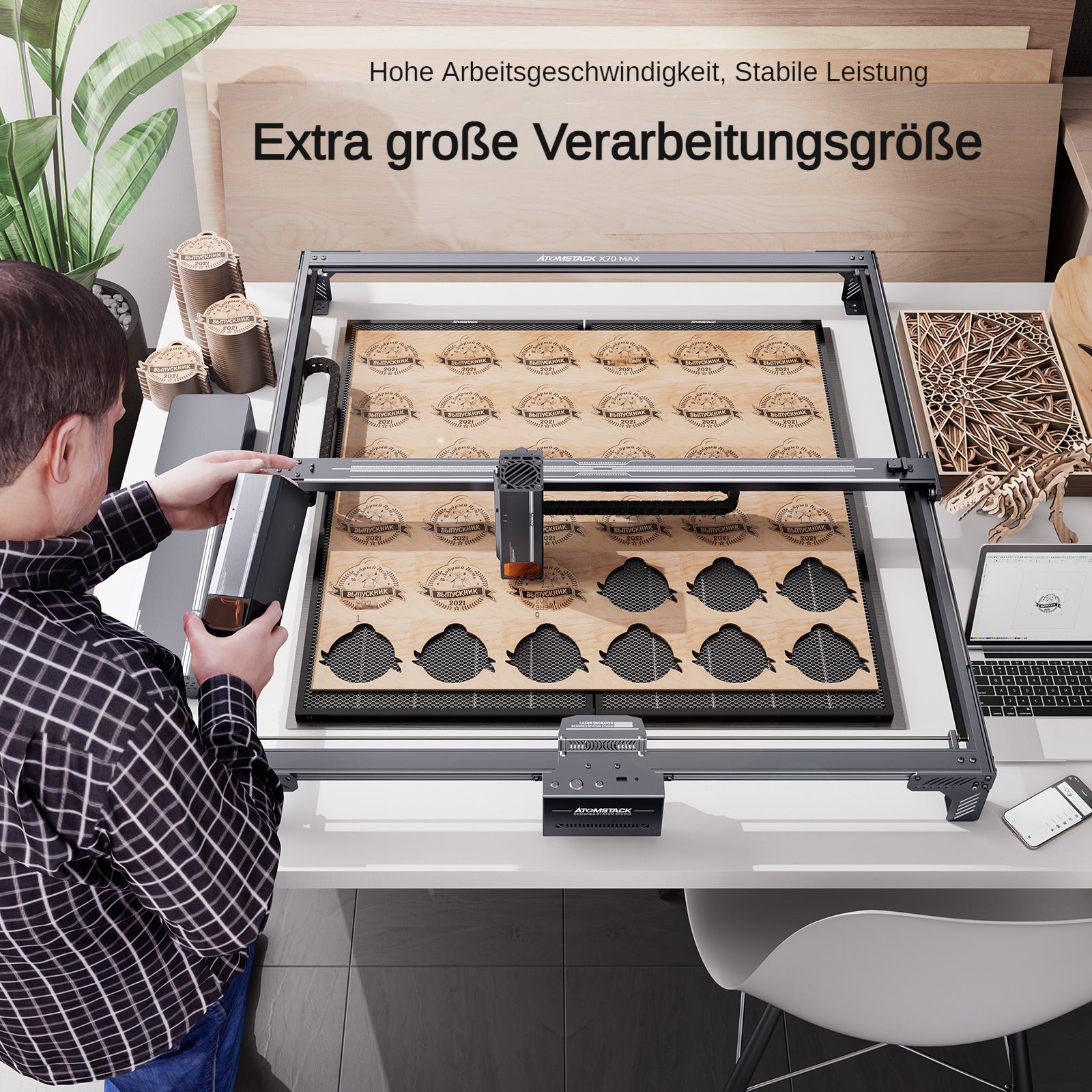 Graveur laser Atomstack X70 Max