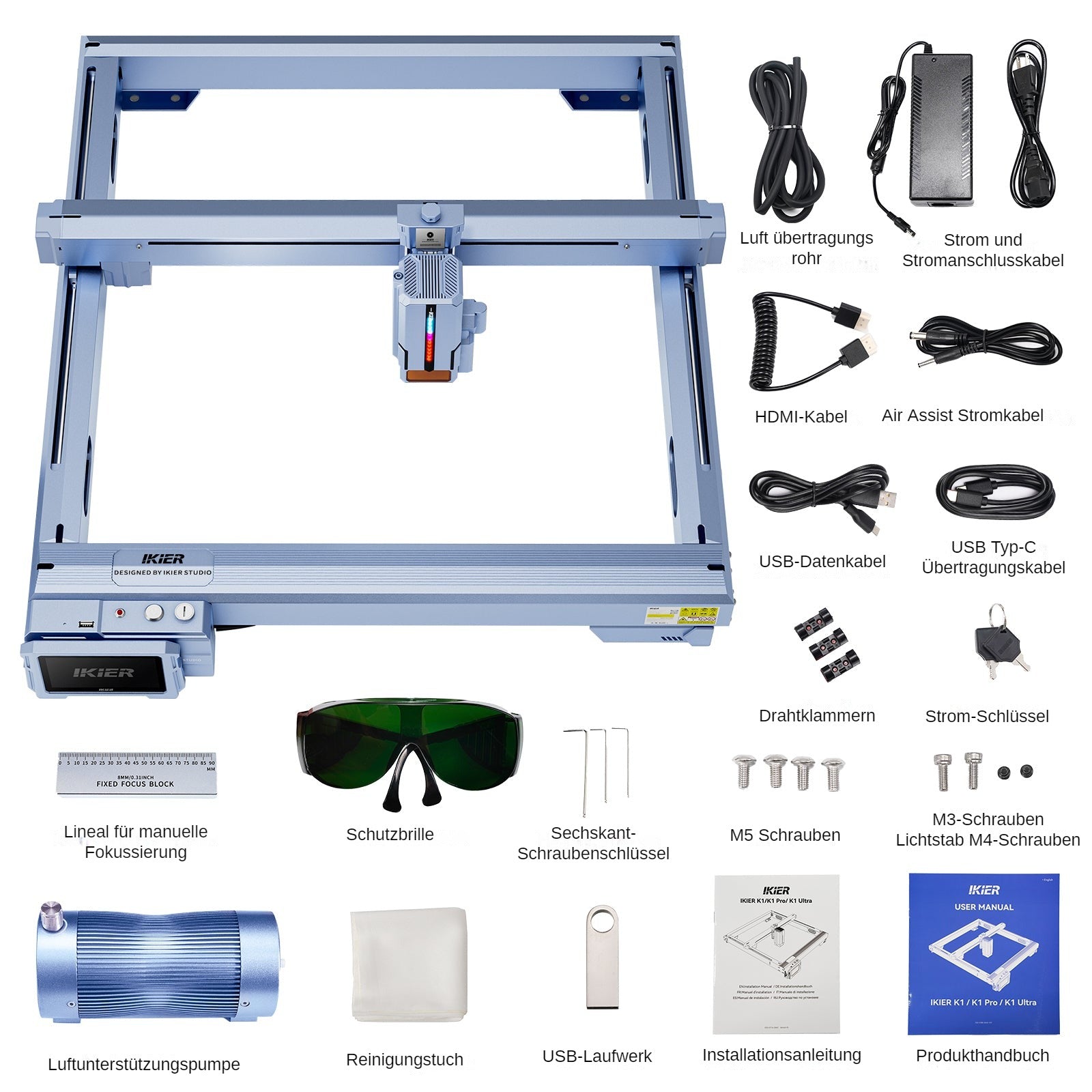 graveur laser iKier K1 Pro 24W
