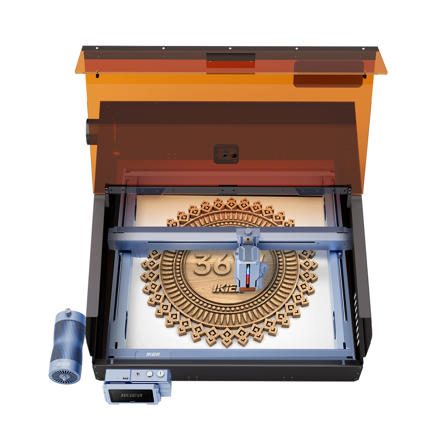 iKier K1 Ultra Combo : Machine de graveur et de découpe laser 36 W