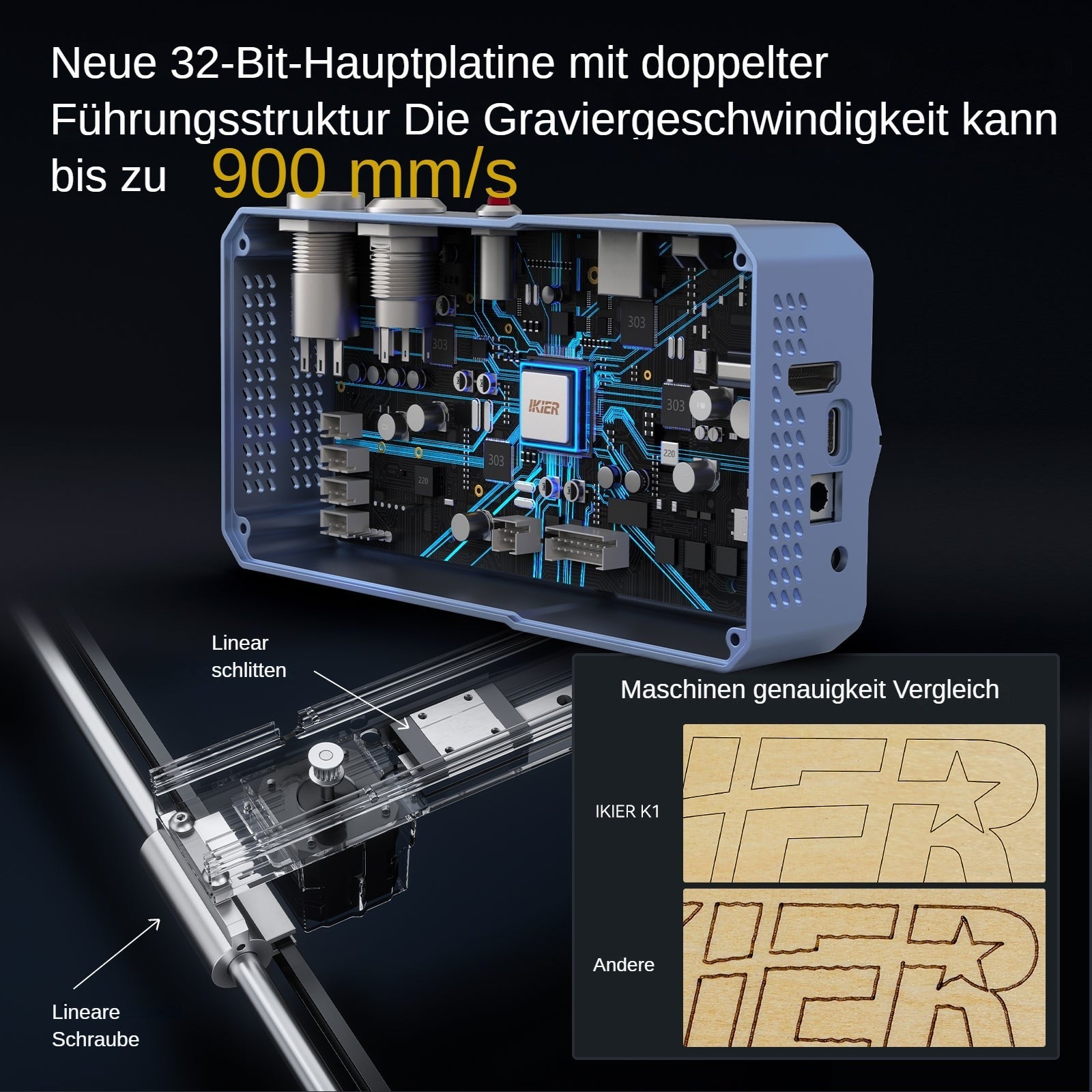 graveur laser iKier K1 Pro Max 48W