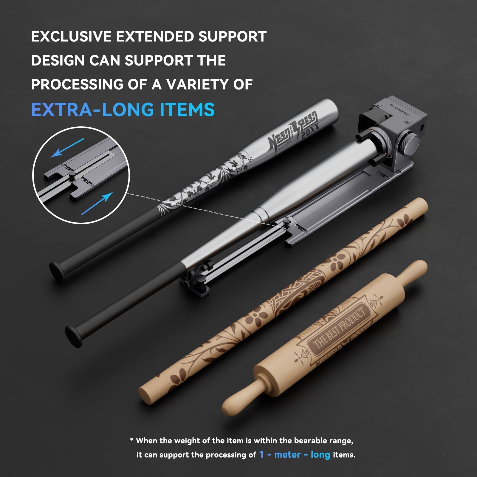 Rouleau rotatif Atomstack R6