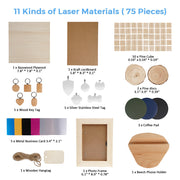 ensemble de matériel laser iKier (73 PCS)