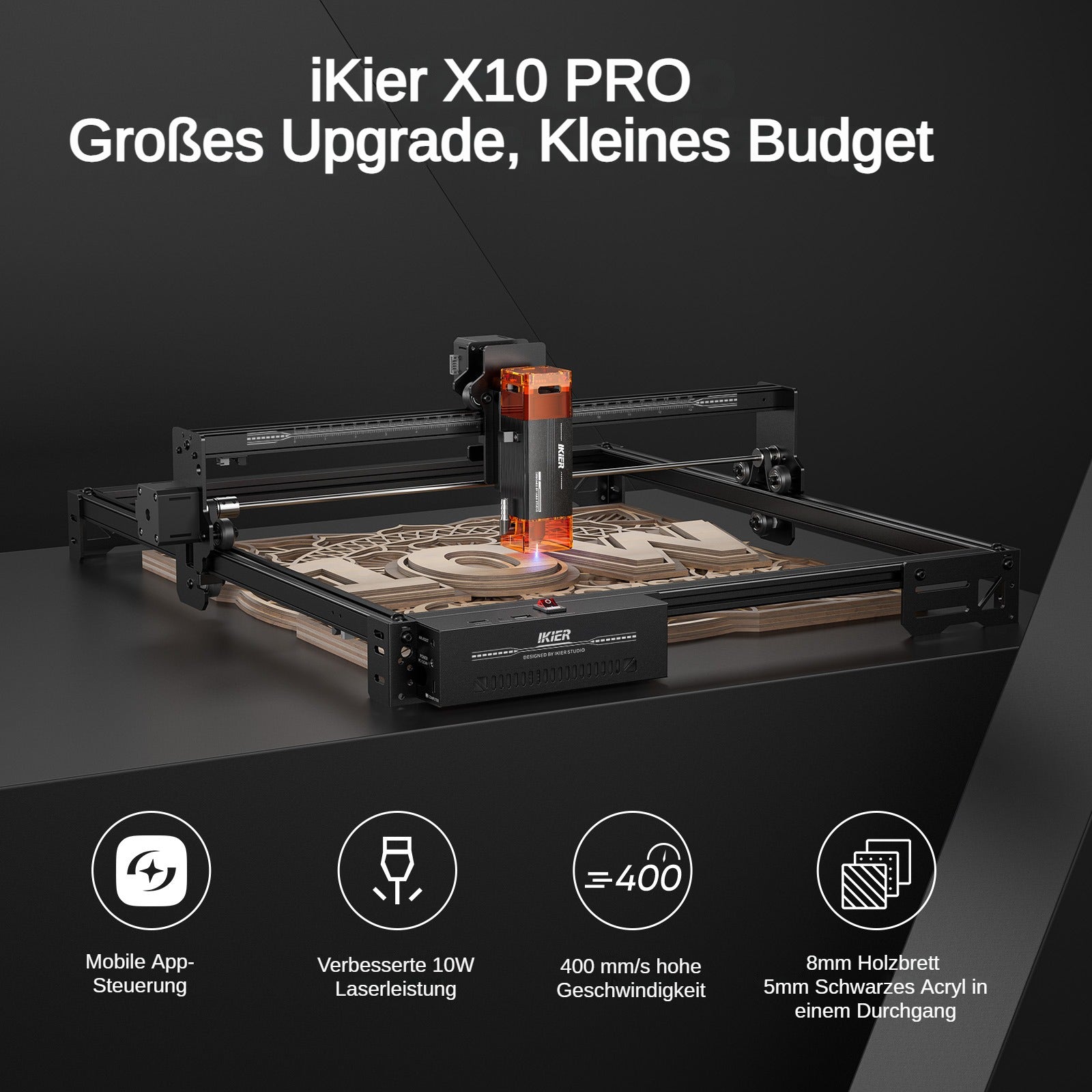 graveur laser iKier X10 Pro