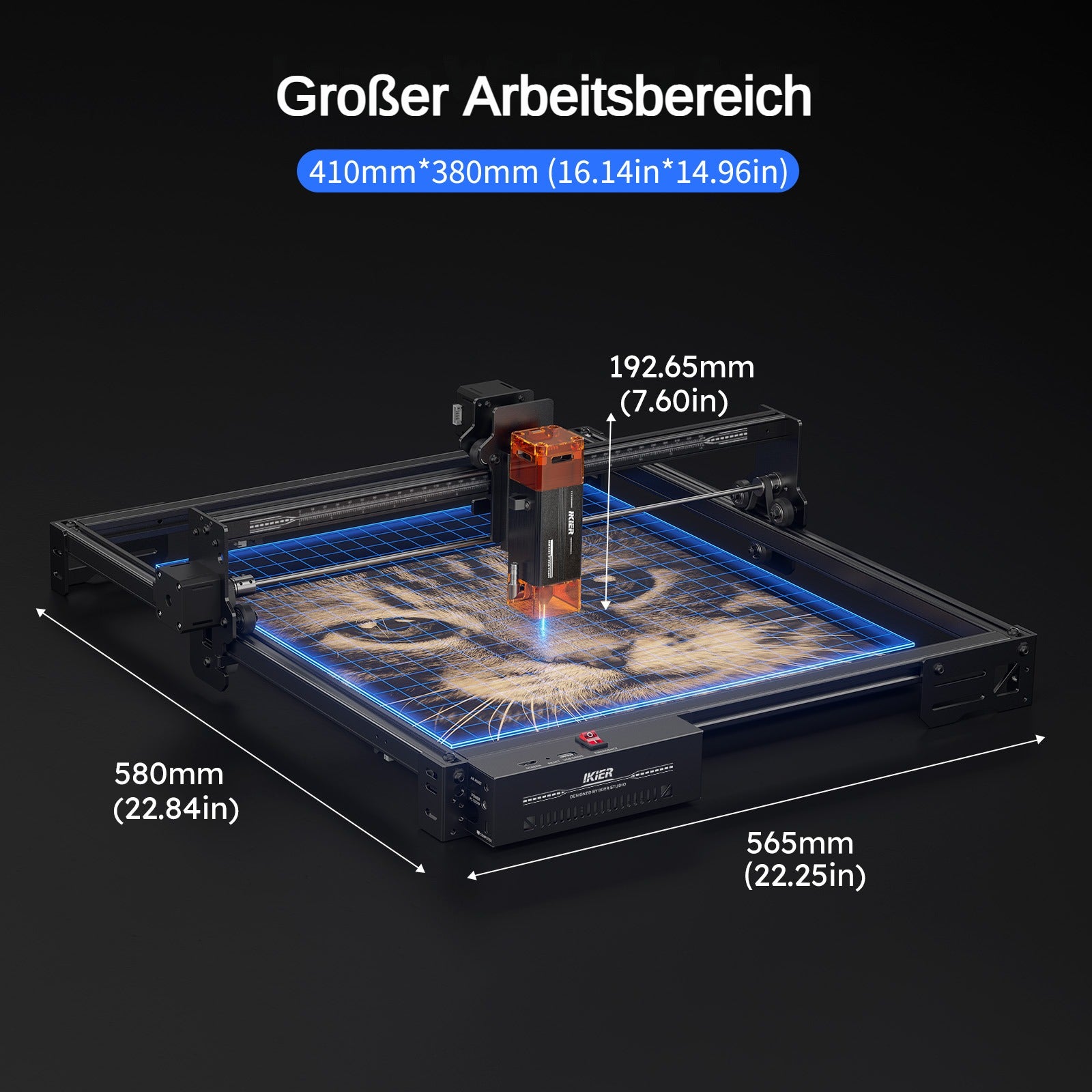 graveur laser iKier X10 Pro