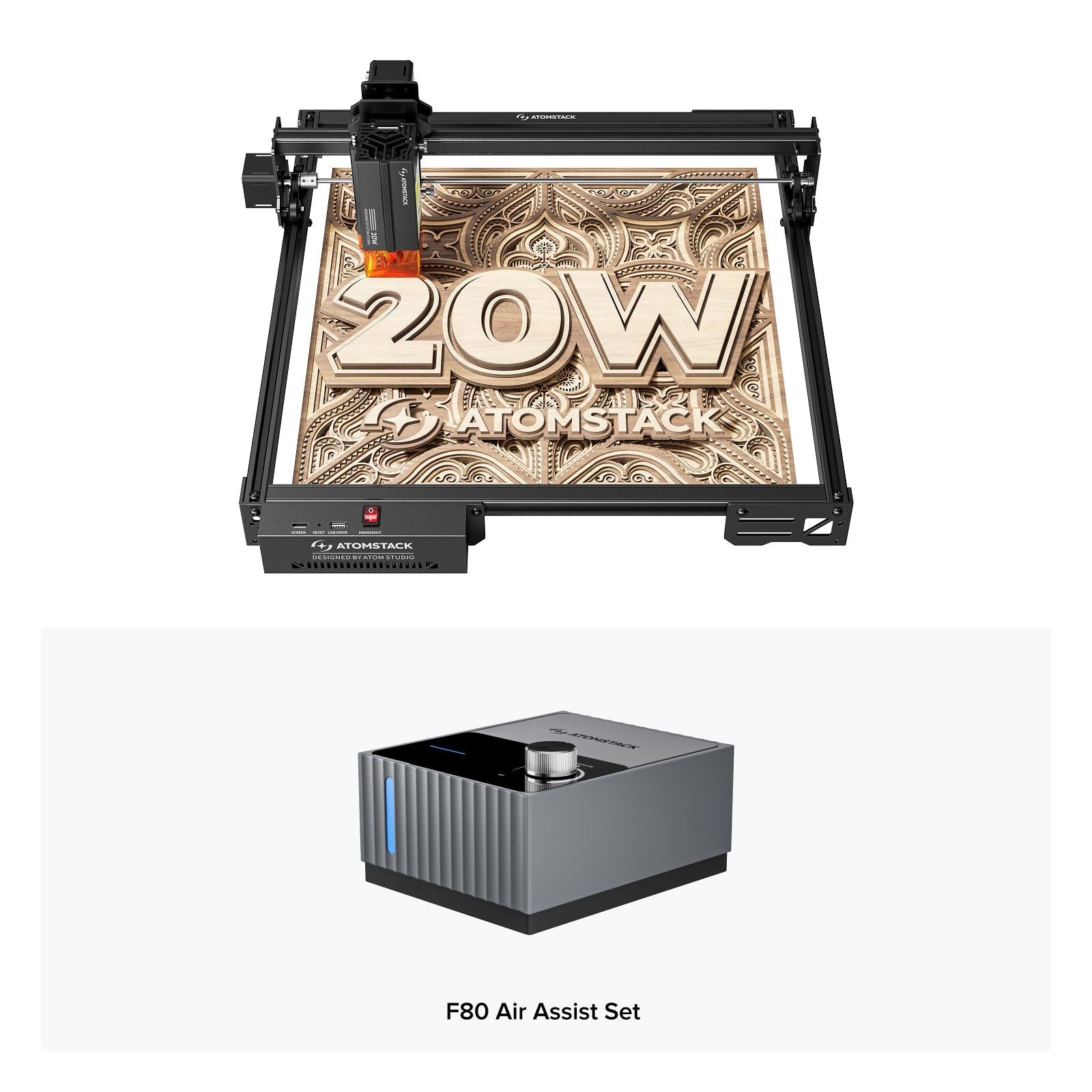 AtomStack A20 Pro V2 Laser Engraver