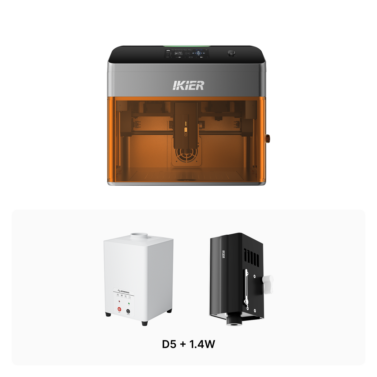 iKier Flex Pro 7W/12W Enclosed Laser  Engraver