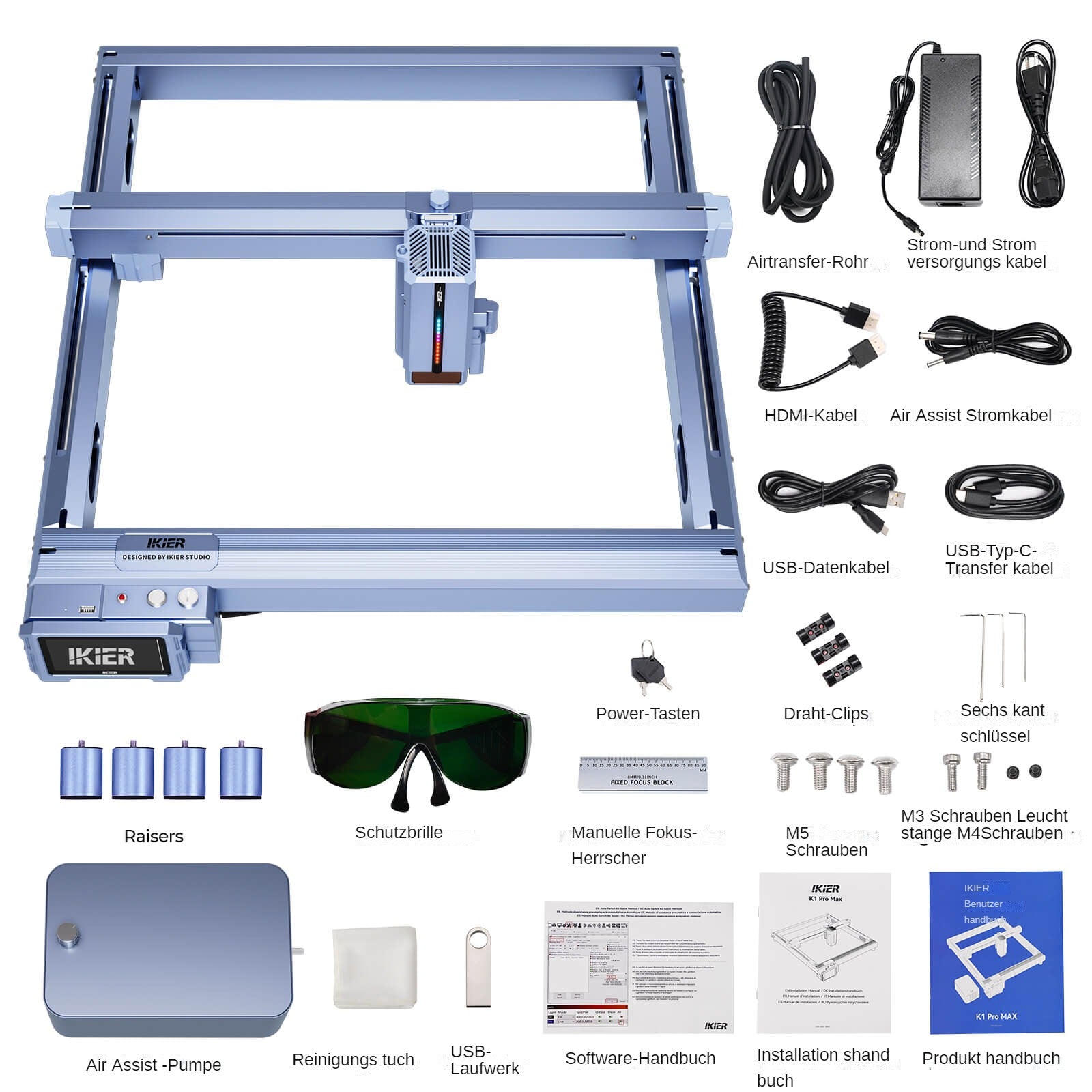 graveur laser iKier K1 Pro Max 48W