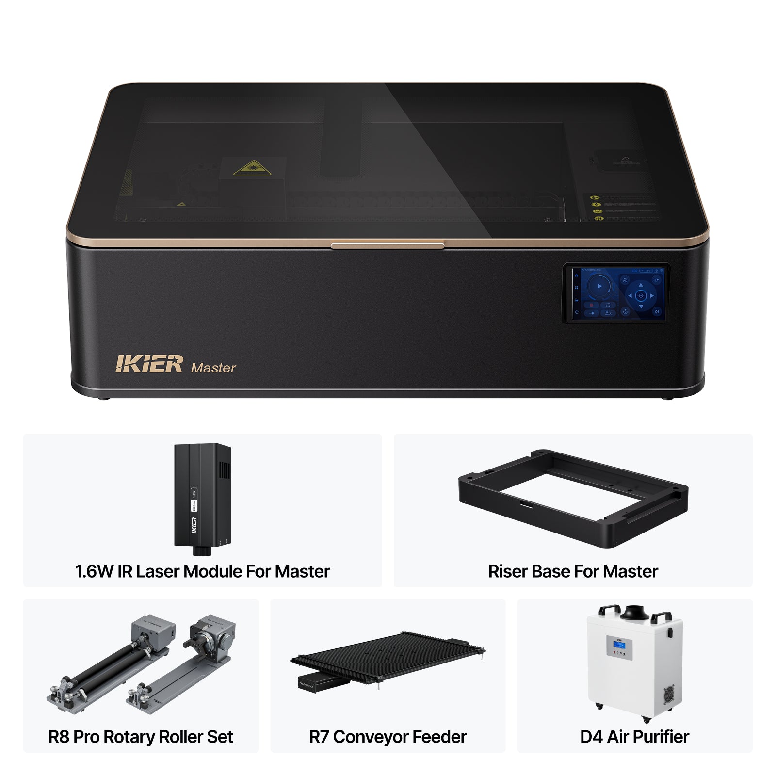 découpeur laser CO2 iKier Master 50W