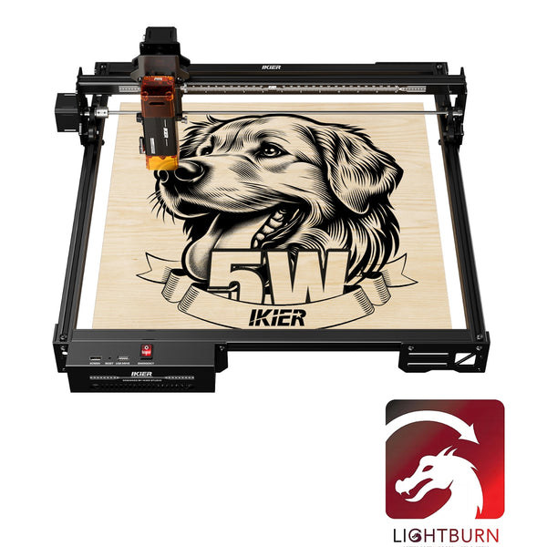 iKier X5 Pro : machine de gravure laser 5 W améliorée avec technologie de compression ponctuelle Gen2