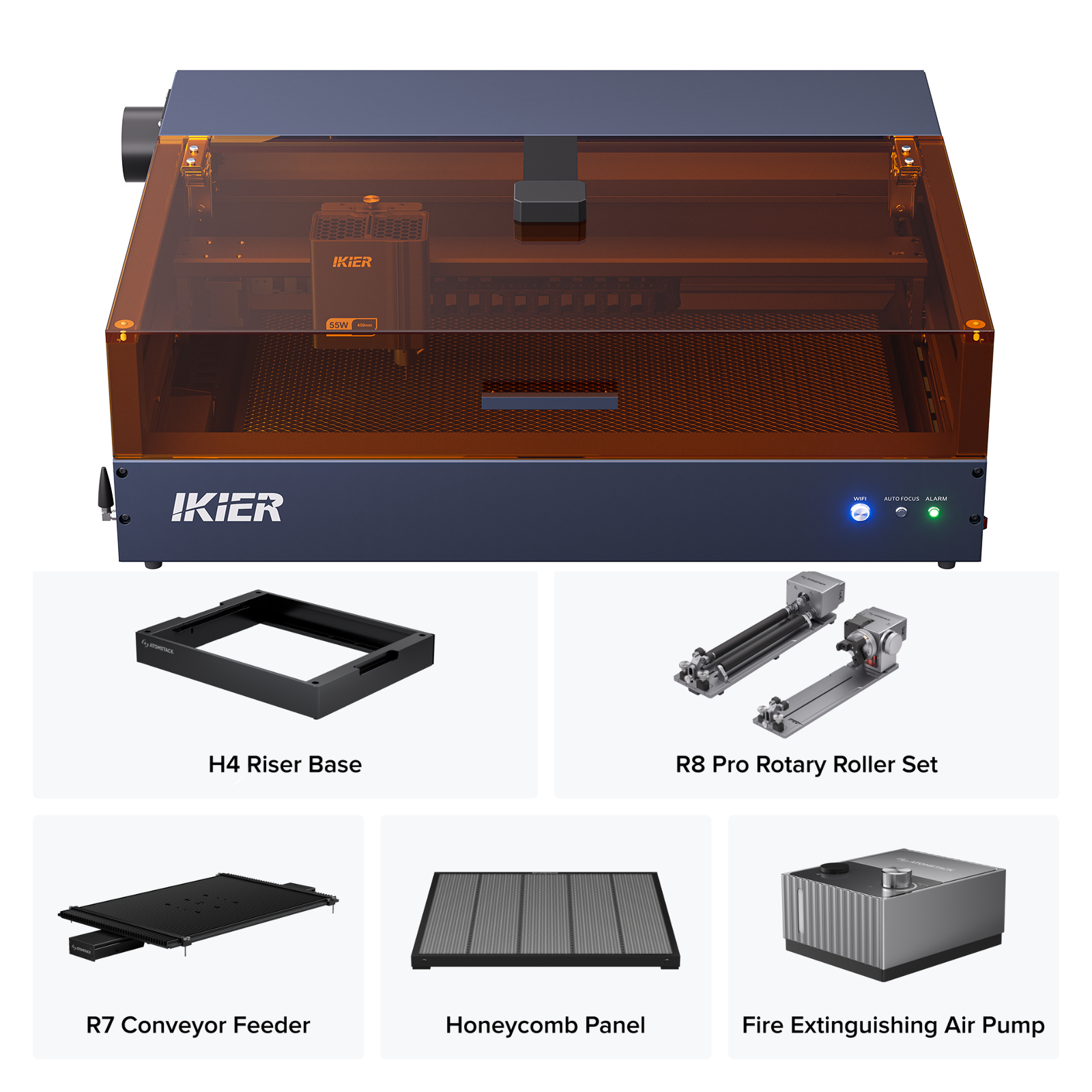 graveur laser iKier K2 Pro 55W