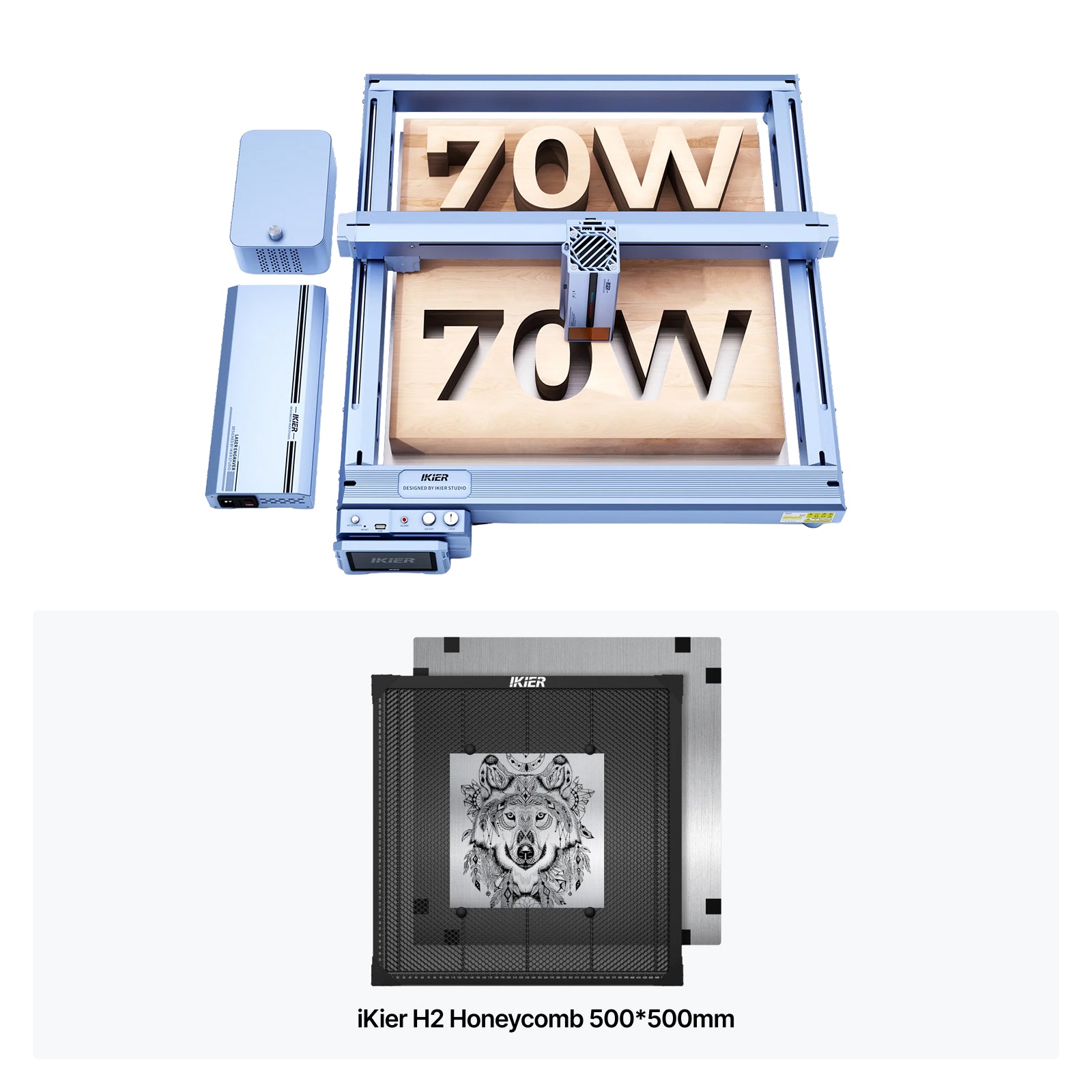 iKier K1 Pro Max 70W Laser Engraver