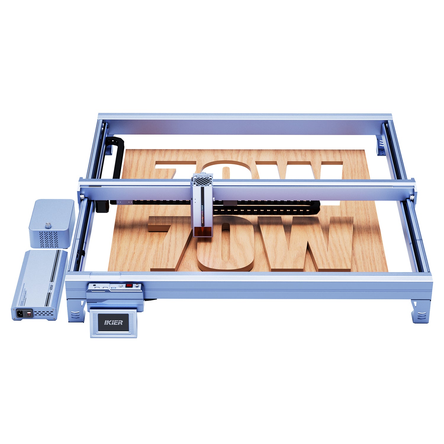 iKier K70 Max 360W Laser Cutter Graveur Zone 850*800mm avec Air Assist