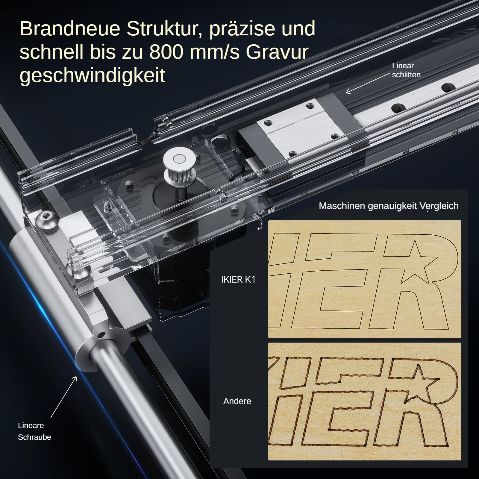 graveur laser iKier K1 Ultra 36W